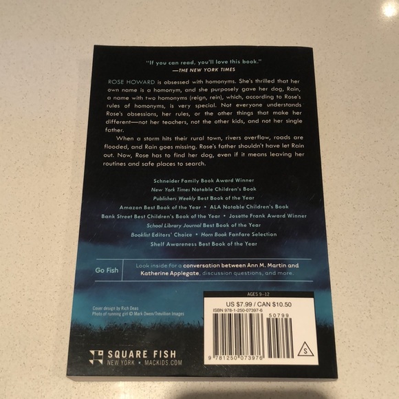 This is a book called Rain Reign - Picture 2 of 5